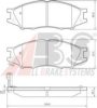 NISSA 4106095F0A Brake Pad Set, disc brake